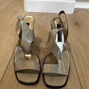 Via Spiga Satin Evening shoes elegantly drapes on your feet